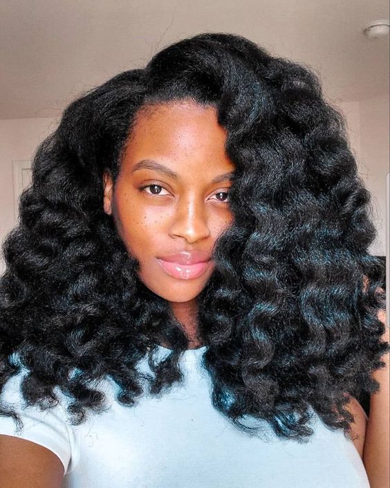 Natural Hairstyles Twist Out Blown Out